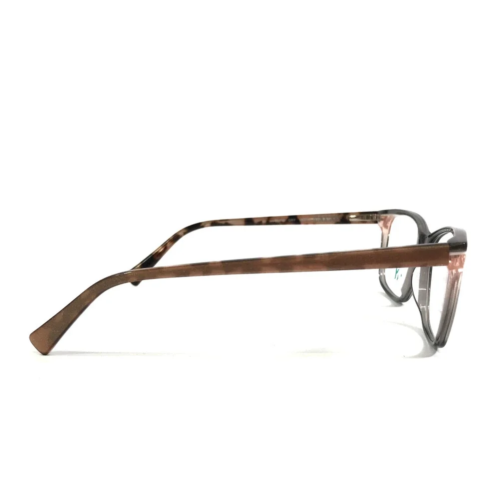 Slay Eyeglasses Frames SL002 GRY Gray Tortoise Cat Eye Full Rim 52-16-135